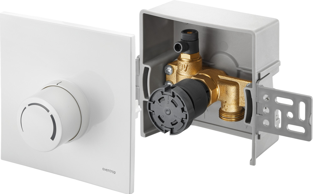 OVENTROP-Unibox RTL Einzelraumregelung / weiß f.FB Temperierung