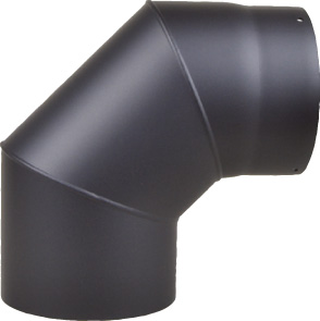 Abgasrohrbog 150x2 90Gr gussgrau