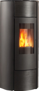 Pelletofen soleo.nrg H10 graphit 6 kW / graphit, 6 kW