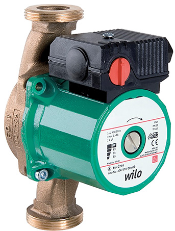 Wilo Nassläufer-Standardpumpe / Star-Z 25/6-3,Rp1,1x230V,99W
