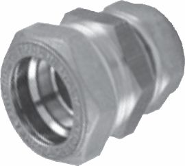 ECO Verschraubung DN16 x CU15 Klemmring / 1 Stück ECO Verschraubung DN16 x CU15 Klemmring / 1 Stück