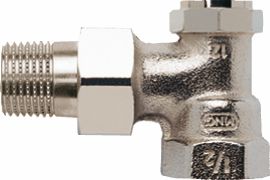 Honeywell Verschraubung Verafix-E / 1/2" Eck, Rotguss vernickelt Honeywell Verschraubung Verafix-E / 1/2" Eck, Rotguss vernickelt