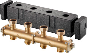 Modulverteiler Regumat für 2 / Heizkreise, DN 25 Modulverteiler Regumat für 2 / Heizkreise, DN 25