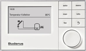 Buderus Logamatic SC300 Bedieneinheit / für SM200, SM100, FS/2, FS/3