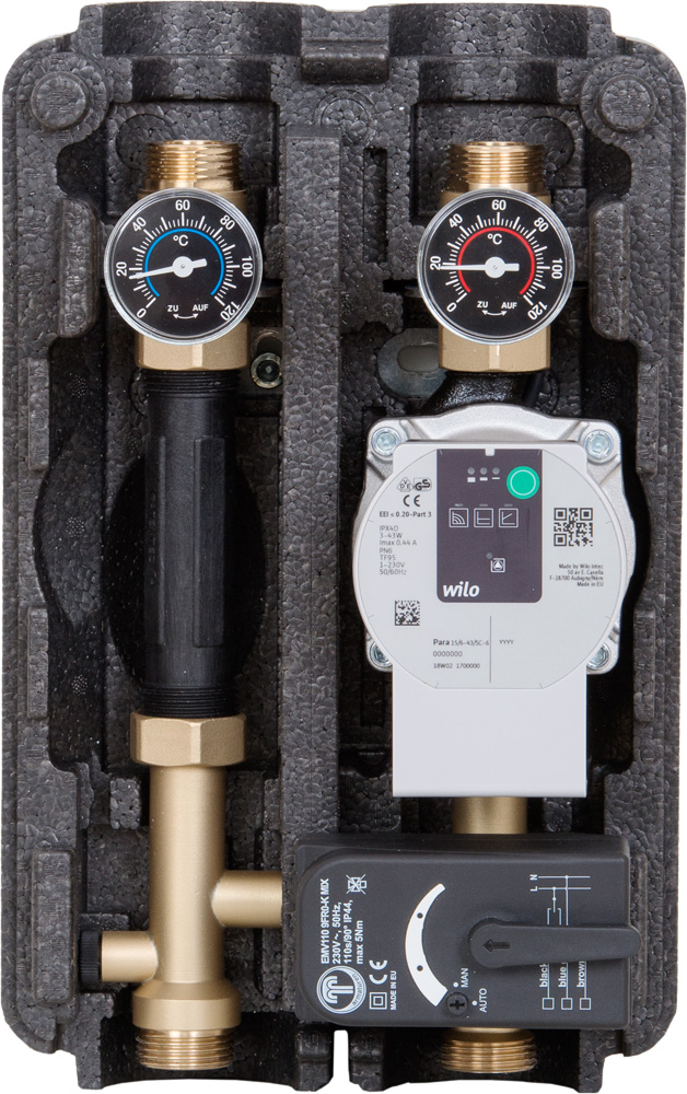 Buderus Mischergruppe DN20 / für Verteilventil Trio-Flow, Kvs 4,0