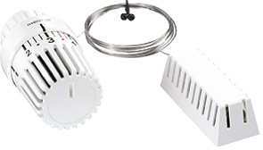 OV Thermostat Uni LD m. 2m Kap. weiss / * 1-5 mit Nullstellung 7-28 GrC