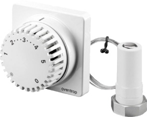 OV Thermostat Uni FH m. Fernverst. 2m / weiss *1-5 m. Nullstellung 7-28 C