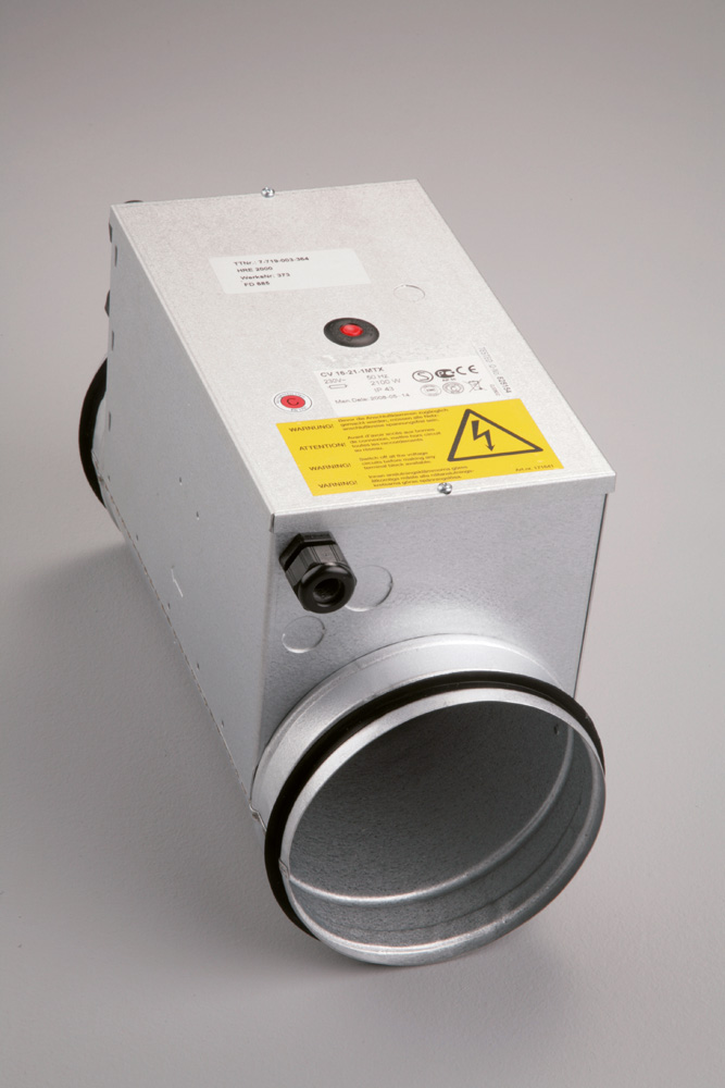 HRE-P 100-600 Elektr Vorheizer / DN100, 600W für Logavent HRV156 K