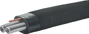 NMC Isoliertes Edelstahlwellrohr DN 16 / AEROLINE inox pro 100, 16x17 mm/15m