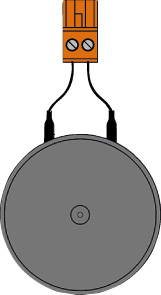 Alarm Summer, Buzzer HMC300 / Piezo Lautsprecher f. akust. Alarm 0-10V
