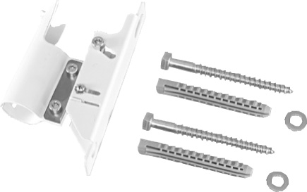 Arbonia, 1 Klemmkonsole var. f. Radiator / WA=35-45mm, fertiglackiert AF