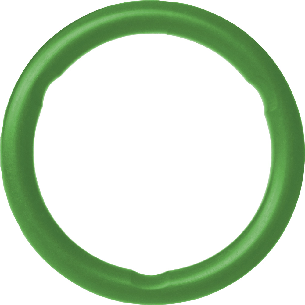 Edelstahl / C-Stahl O-Ring FPM LBP 42 / für V-Kontur, grün