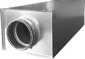 SDB 100 Schalldämpfer Kastenform / Zu-/Abluft DN100
