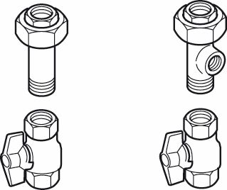 Anschluss-Set HKA, DN32 kpl