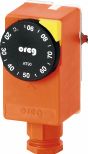 Anlegethermostat AT90E, m. Anschl.-Kabel / 20-90 C, incl. Metallband, Ausf. Buderus