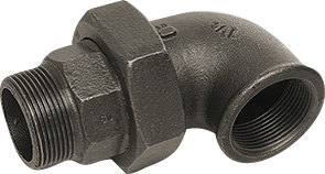 Winkel-Verschraub. TG, kon.d. I.A. 1 / Nr.98, schwarz, ohne Dichtung Winkel-Verschraub. TG, kon.d. I.A. 1 / Nr.98, schwarz, ohne Dichtung