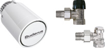 Buderus Logatrend-K/A Zubehörpaket / 1/2"/ Eck (Ven./ Verschr./ BH-1)
