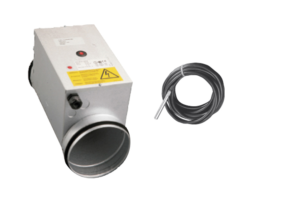 Elektrisches Nachheizreg. Set DN100 600W