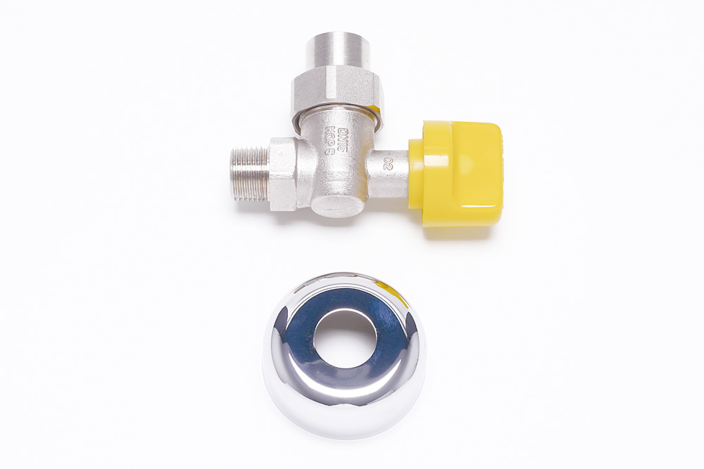 Gas-E-Hahn1/2" / mit Brandschutzventil TAE