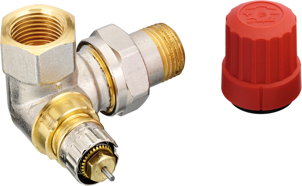 Danfoss Ventil RA-N15 1/2"WE R 013G0233 / Messing vernickelt Danfoss Ventil RA-N15 1/2"WE R 013G0233 / Messing vernickelt