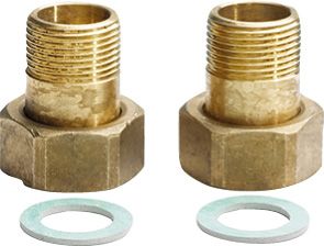 Anschl.-Verschraub.-Set für PWT BU110H / best. aus 4 Verschraub. 1 1/4" auf 1" AG