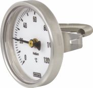 Bi-Metall-Zeiger-Anliegethermom., d:63mm / 0-120 Grad C Bi-Metall-Zeiger-Anliegethermom., d:63mm / 0-120 Grad C