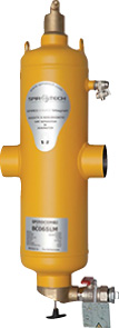 SpiroCombi DN 50 PN16 Schweißstutzen / Luft u. Schlammabscheider Stahl Magnet SpiroCombi DN 50 PN16 Schweißstutzen / Luft u. Schlammabscheider Stahl Magnet