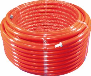 Wavin Tigris Rohr 25x2,5 / Rolle 13mm isoliert L=25 rot Wavin Tigris Rohr 25x2,5 / Rolle 13mm isoliert L=25 rot