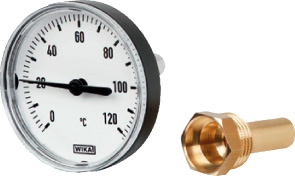 Bi-Metall-Zeigerthermom. 0-120C d:100mm / G1/2Bx100mm, o.Feststellschr. Nr14138870 Bi-Metall-Zeigerthermom. 0-120C d:100mm / G1/2Bx100mm, o.Feststellschr. Nr14138870