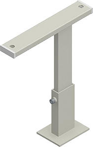 Arbonia Bankträger 1er Set / für 2-3 lagige Konvektoren, RAL9016
