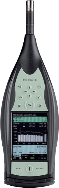 Schallmessung durch Schallmesspartner / bei Vollast von 25-8.000 Hz Schallmessung durch Schallmesspartner / bei Vollast von 25-8.000 Hz
