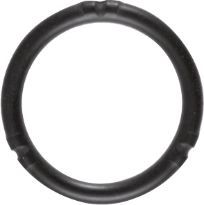 Edelstahl / C-Stahl O-Ring EPDM LBP 42 / für V-Kontur, schwarz