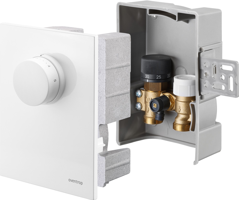 OVENTROP-Unibox T-RTL Einzelraumregelung / weiß f.FB Temperierung