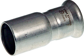 Logafix Edelst. V2A Red-Nippel / d108x76,1 A/I, M-Kontur