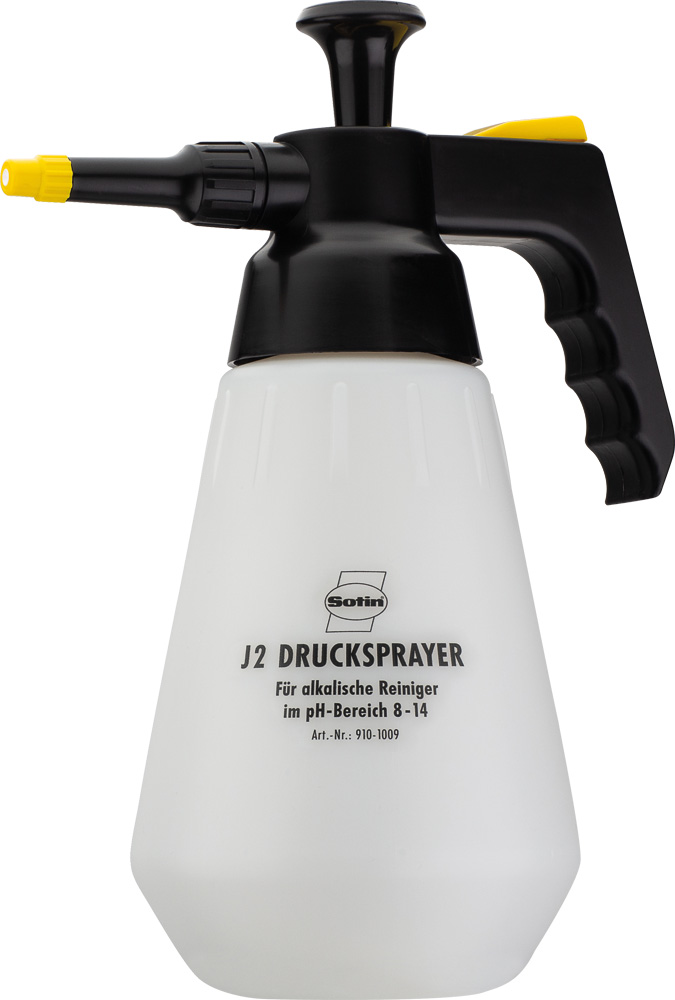 Sotin Drucksprayer J2, 1,5L / für alkalische Reiniger,pH-Bereich 8-14