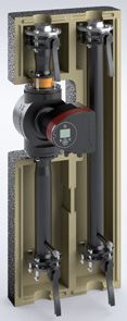 Flanschpumpengruppe UK25 P25 / 180 / Pumpen-Dummy DN25 BL 180mm Flanschpumpengruppe UK25 P25 / 180 / Pumpen-Dummy DN25 BL 180mm