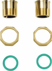 Übergangs-Set G 2"/G 11/2" flachd. verp.