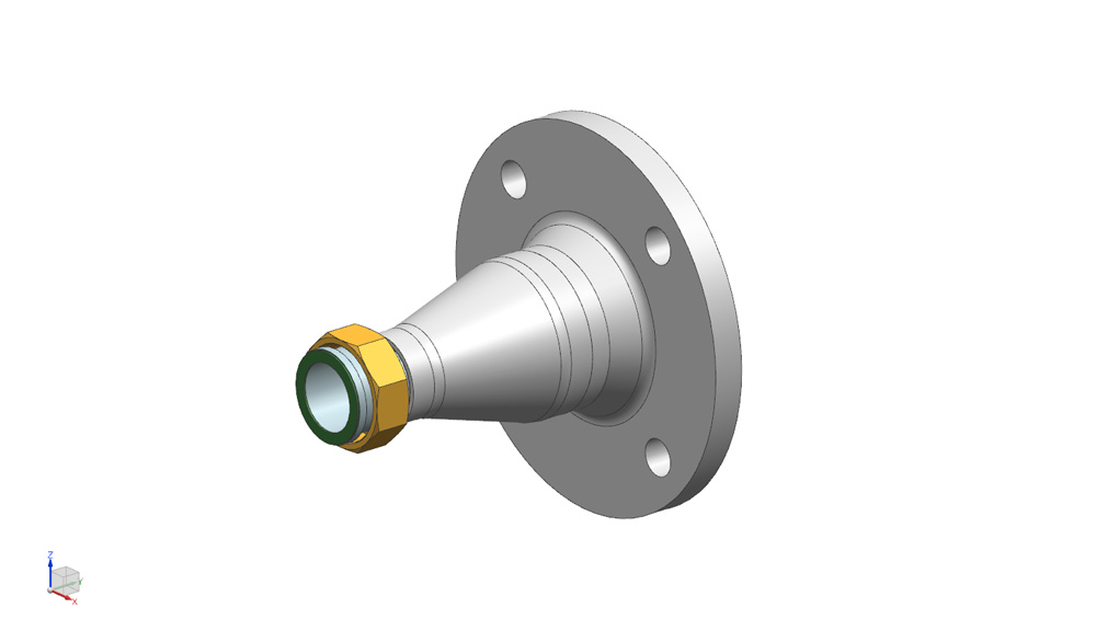 Anschluss Pumpe DN 65 / PN 16 / G1 1/2"