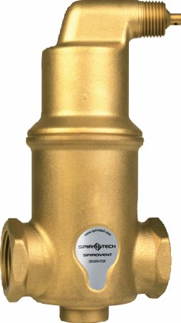 SpiroVent Luftabscheider 1 1/2" / Typ: L-DN40 SpiroVent Luftabscheider 1 1/2" / Typ: L-DN40