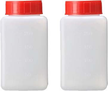 Probeflaschen für Wasseranalyse 2 Stck / für Heizungswasserwasseranalyse