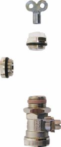 Entlüftg- u Entleerungs-Set 1/2" selbstd Entlüftg- u Entleerungs-Set 1/2" selbstd