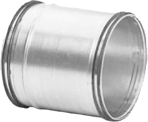 DM-S 100 Schiebenippel Metall / DN100, Länge 150 mm