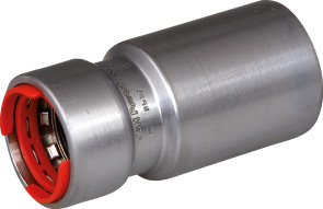 VSH PP Red-Nippel 1 1/2 x 1 / Power Press,Stahl C9407, PWR9401007