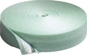 Randdämmstreifen "Exclusiv" / 8 x 150 mm, selbstkl.Folie, Rolle 50m