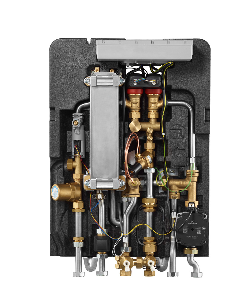 Buderus Logamax kompakt WS170-35 UME / Wohn.station 35kW gemischt, Unterputz