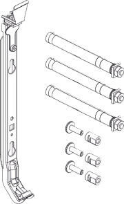 Rohwand Adapter Set FMS H300 ab L1800