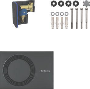 Buderus Logaplus M WLW-MB AH 5 kW / WLW-5 MB AH Hybrid Magnetitabscheider