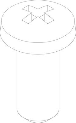 Pruduktbild: Schraube M5X12 (10x)