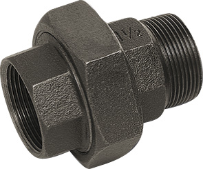 Durchg-Vers TG,FD Nr 331 schw I A 1" / ohne Dichtung Durchg-Vers TG,FD Nr 331 schw I A 1" / ohne Dichtung