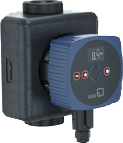 Pruduktbild: KSB Heizungspumpe Calio S 25-60 BMS / G1 1/2", 10bar, 1ph 230V, geregelt, V3.0